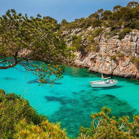 * Casa Del Diamante - Meer- Und Buchtblick Villa * Cala Pi  Esterno foto