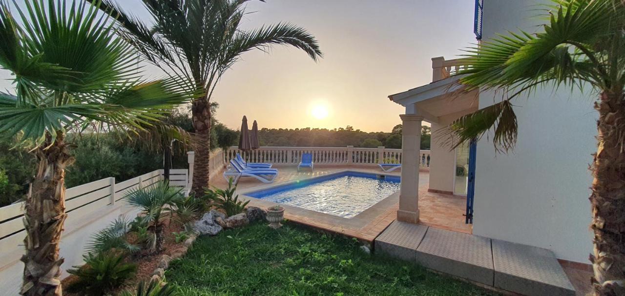 * Casa Del Diamante - Meer- Und Buchtblick Villa * Cala Pi  Esterno foto