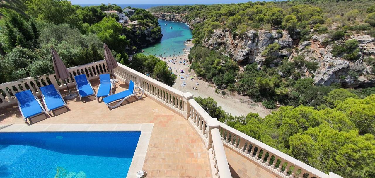 * Casa Del Diamante - Meer- Und Buchtblick Villa * Cala Pi  Esterno foto