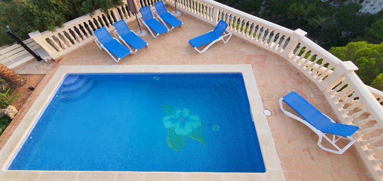* Casa Del Diamante - Meer- Und Buchtblick Villa * Cala Pi  Esterno foto