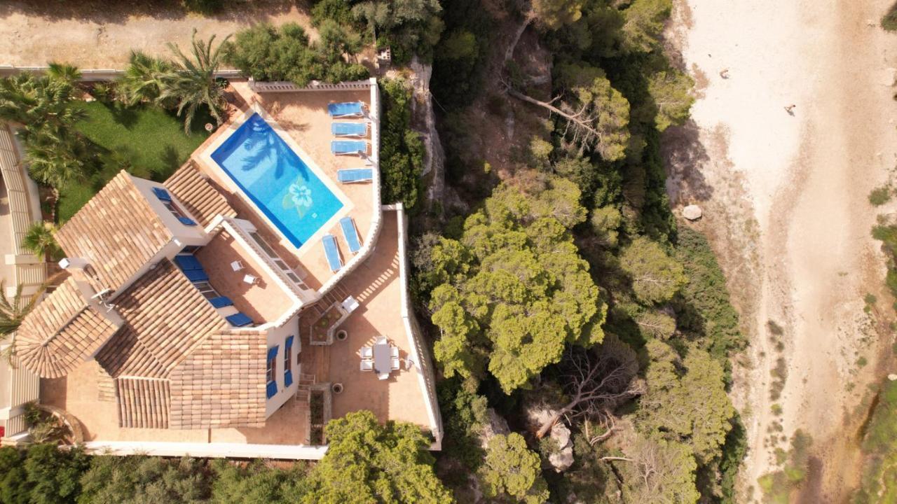 * Casa Del Diamante - Meer- Und Buchtblick Villa * Cala Pi  Esterno foto