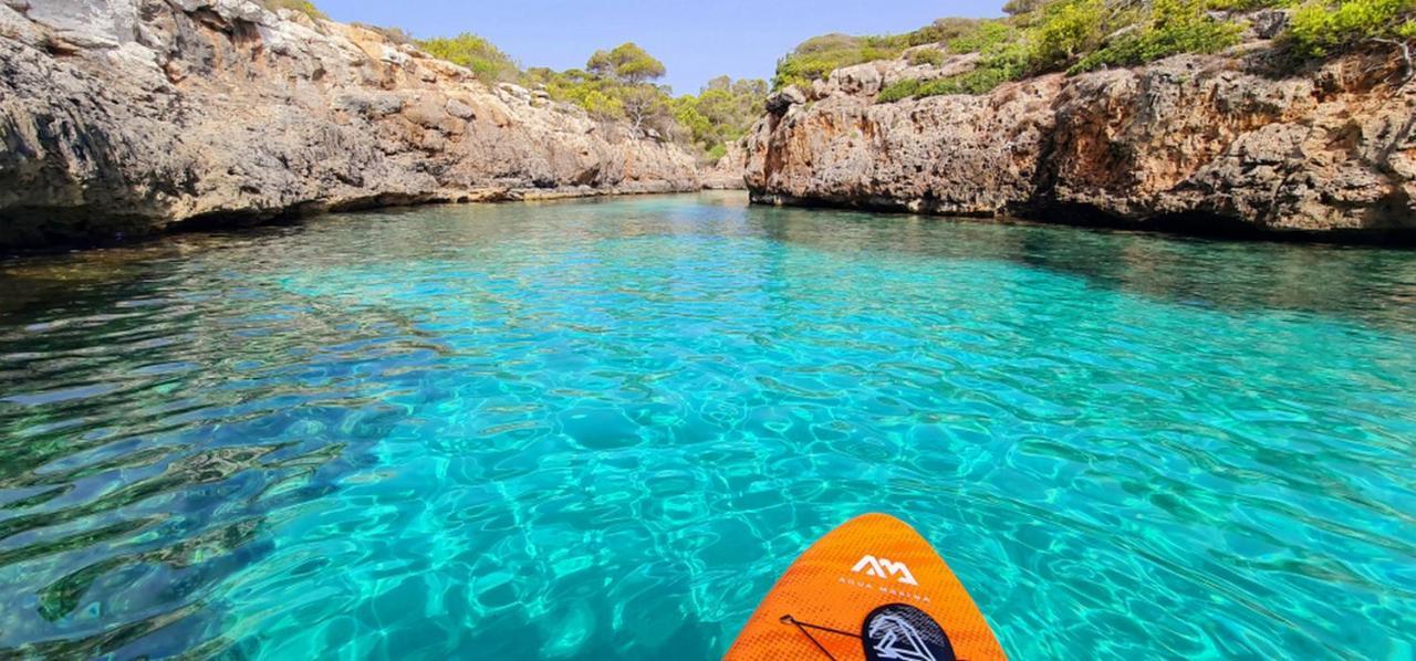 * Casa Del Diamante - Meer- Und Buchtblick Villa * Cala Pi  Esterno foto