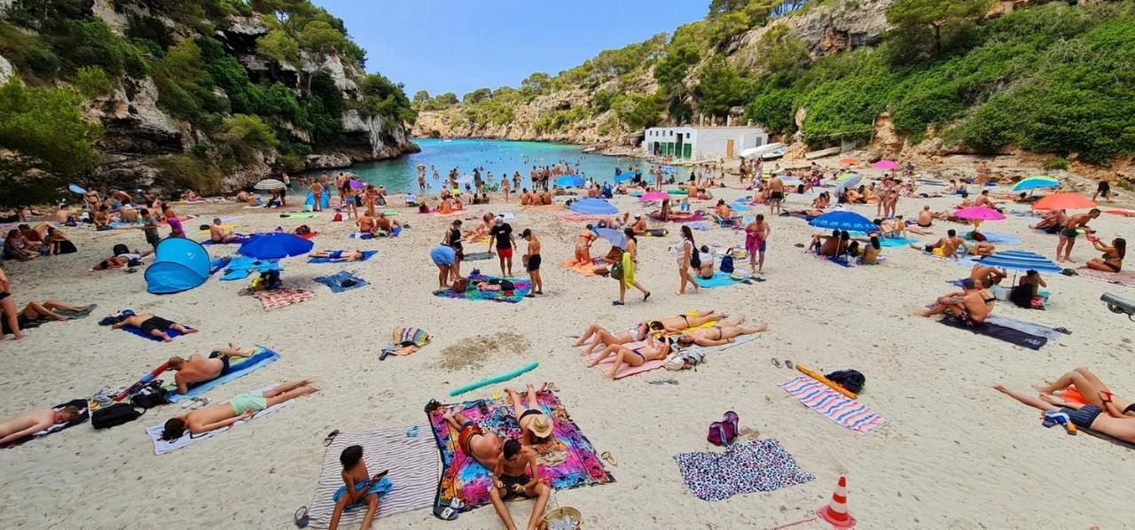 * Casa Del Diamante - Meer- Und Buchtblick Villa * Cala Pi  Esterno foto