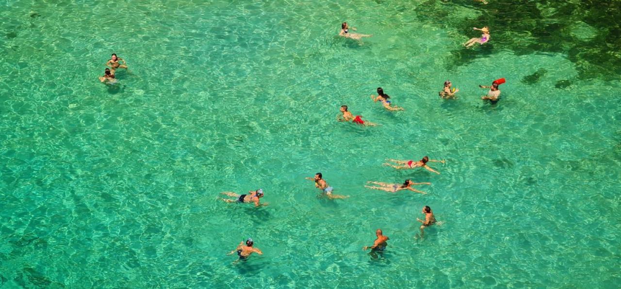 * Casa Del Diamante - Meer- Und Buchtblick Villa * Cala Pi  Esterno foto